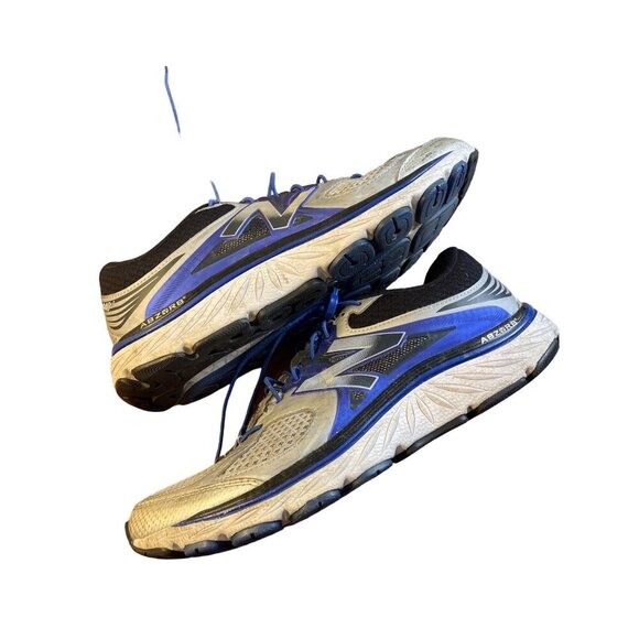 New Balance Men\'s Silver Blue 740v3 Abzorb Running Shoes Sz 9 main image 9